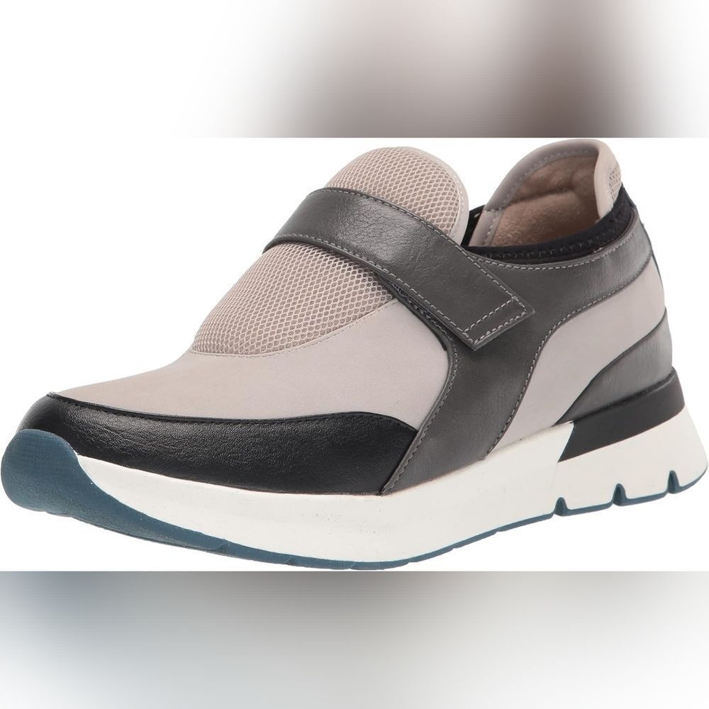(64-4571)  Naturalizer Taryn Sneakers Gray Women's Sz 10W